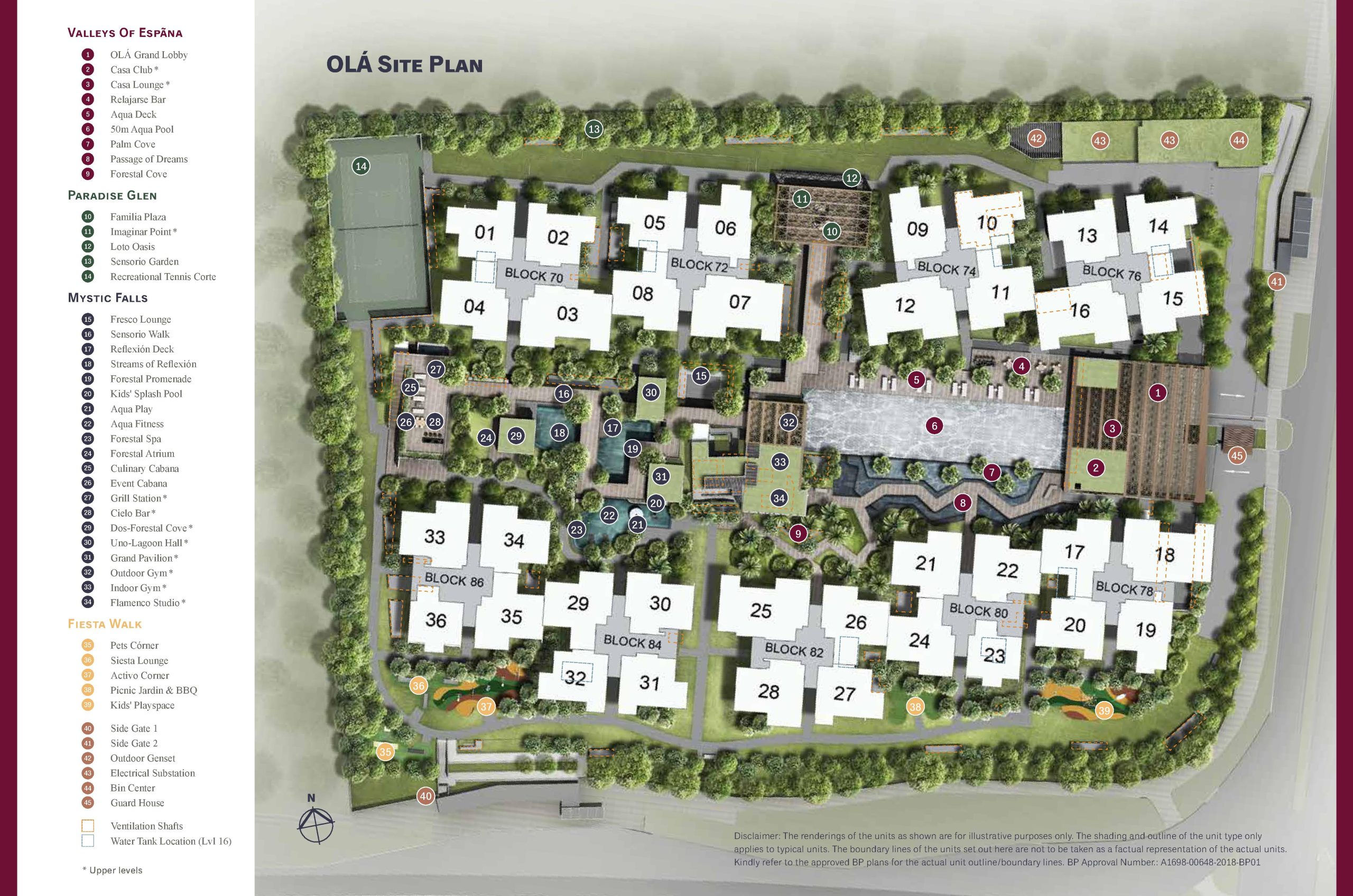 OLA Site Plan